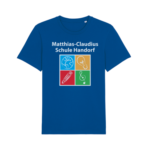 MCS Unisex Schul Shirt in Hellblau
